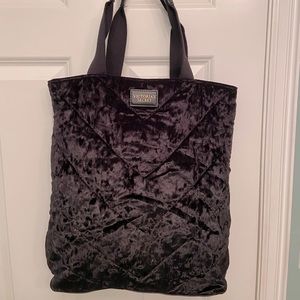 Victoria Secret velvet tote